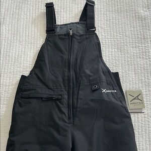 Arctix Kids Black Snowpants Overalls